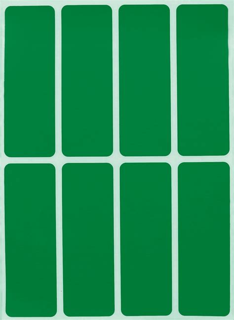 3 " x 1" Labels for file folders green stickers - 120 pack by Royal ...