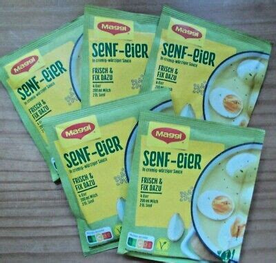 Maggi Fix Senf Eier X G Kg Top Preis Ebay