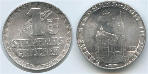 Österreich Wien Kärnten Stephansgroschen Stephansdom 1950 G13158