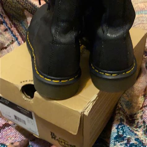 Dr Martens 1460 Original Eight Eye Lace Up Boots Gem