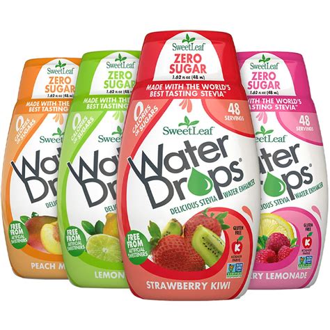 Sweetleaf Stevia Water Drops - Water Enhancer Variety Pack, Sugar Free