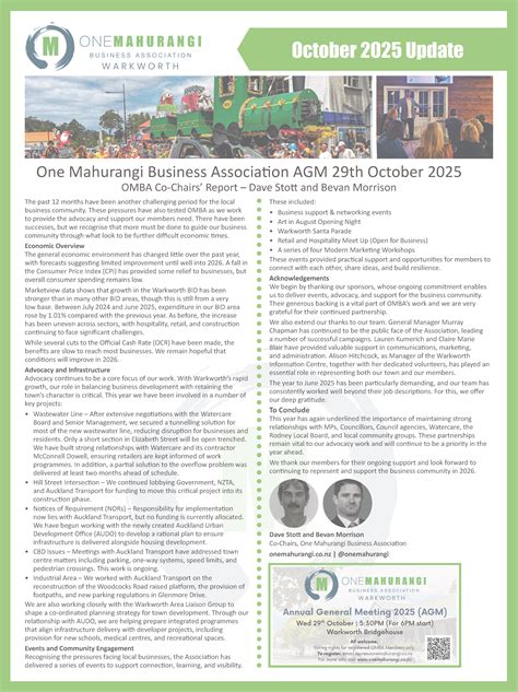 agm   mahurangi warkworth