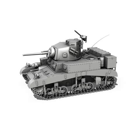 3d british m3 light tank