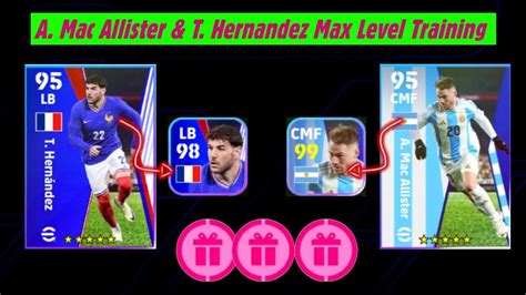 Free A Mac Allister T Hernandez Max Level Training In EFootball