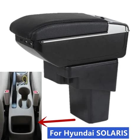 Reposabrazos De Coche Para Hyundai Accent Rb Solaris Verna