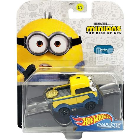 Hot Wheels Character Cars Otto Minions Premium Toys Store