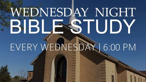 Wednesday Evening Bible Study October 28 2020 Youtube