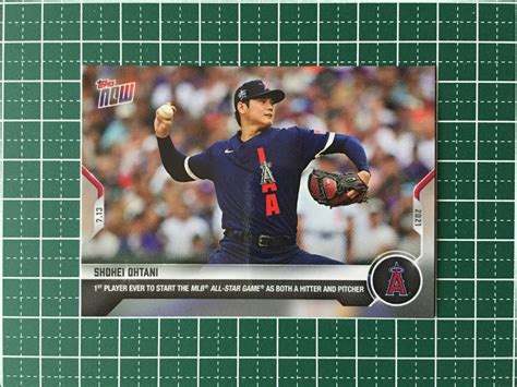 Yahooオークション Topps Mlb 2021 Topps Now 508 大谷翔平／shoh