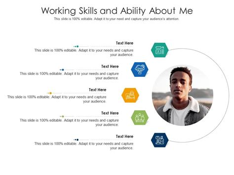 Working Skills And Ability About Me Infographic Template | Presentation ...