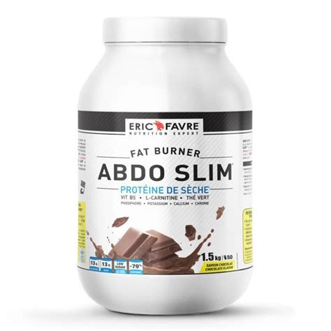 Protéine de sèche Eric Favre Abdo Slim Chocolate 1500g Cdiscount