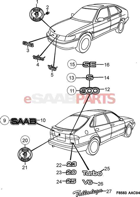 Saab 900 Og Parts