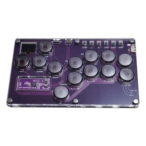 Fight Stick Arcade Joystick Hot Swap Encoder Controller Xinput Dinput Mini Hitbox Console