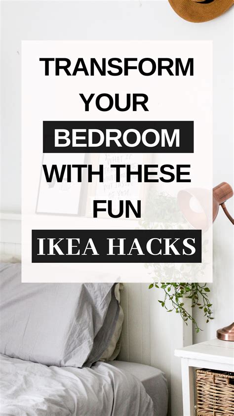 Transform Your Bedroom With These Fun Ikea Furniture Hacks