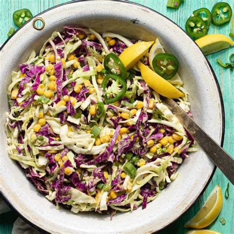 Healthy Southwestern Coleslaw Recipe Without Mayo