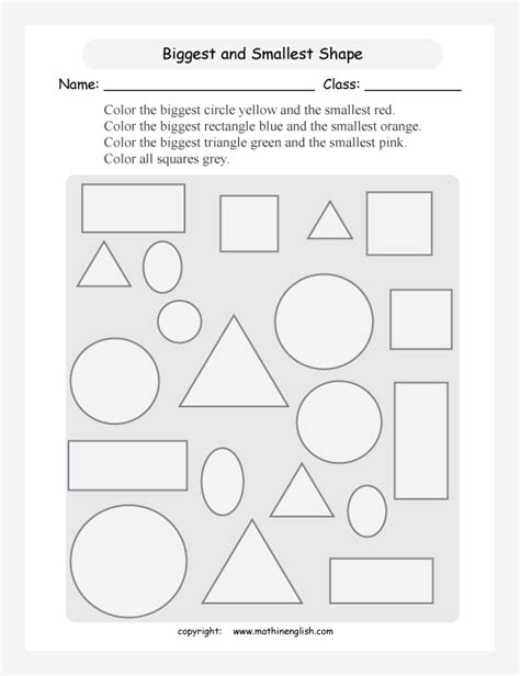 Grade 1 Shapes And Patterns Worksheets