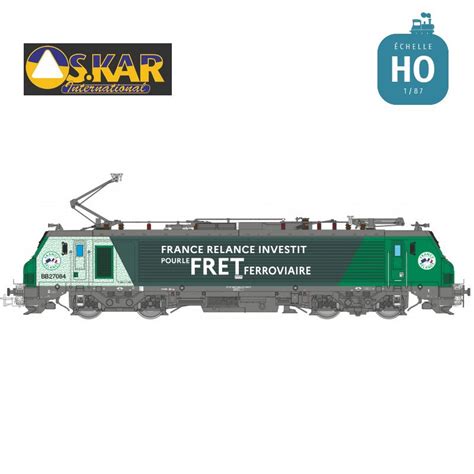 Locomotive BB427084 FRET SNCF France Relance Ep VI Digital Son HO Oskar