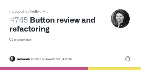 Button Review And Refactoring Issue Mdbootstrap Mdb Ui Kit