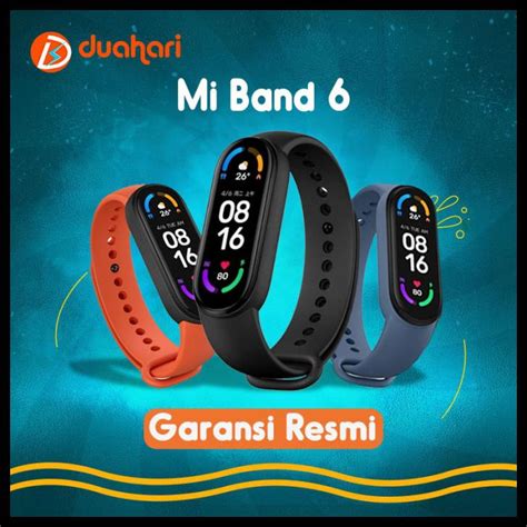 Jual Xiaomi Miband 6 Amoled Mi Band 6 Smartwatch Spo2 Original Global