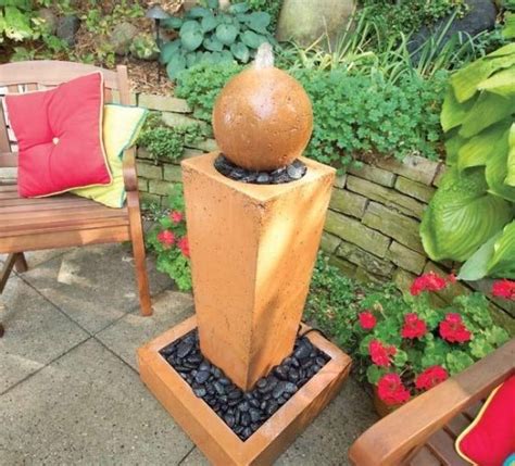 Terracotta Garden Fountains For A Delightful Water Garden