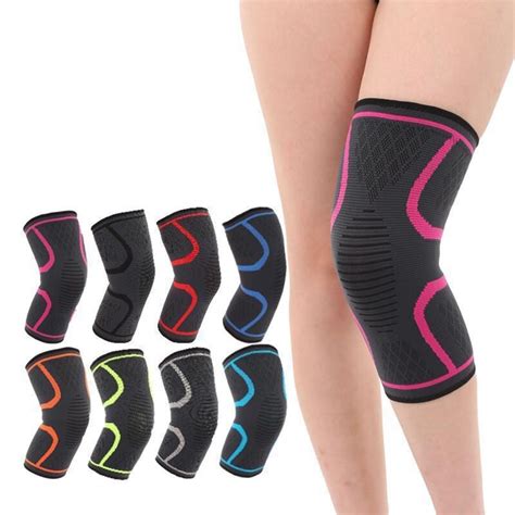 1PCS Knee Pads Fitness Running Cycling Knee Support Braces Elastic