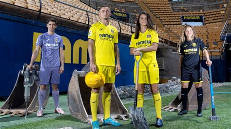 Novas Camisas Do Villarreal Joma Mantos Do Futebol