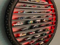 Exhibición de hot wheels