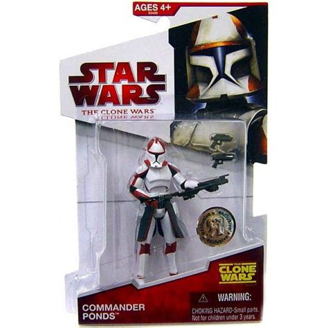 Star Wars Clone Wars 2009 Commander Ponds Action Figure - Walmart.com ...