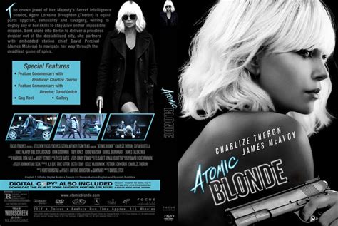 Atomic Blonde Custom DVD Cover Custom Dvd Dvd Covers Dvd Cover Design