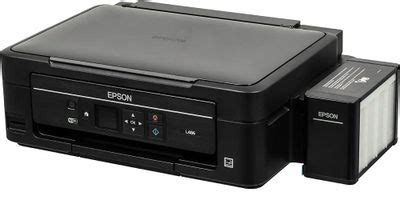 Обзор товара мФУ струйный Epson L486 цветная печать, A4, цвет черный ...