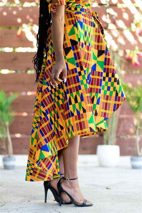 Diy High Low Wrap Dress With Tie Sleeves Jamaica Collection Montoya