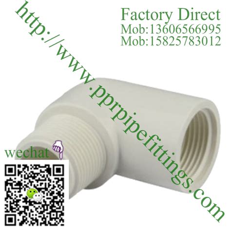 Astm Sch 40 Pvc Fittings Male Female Elbow