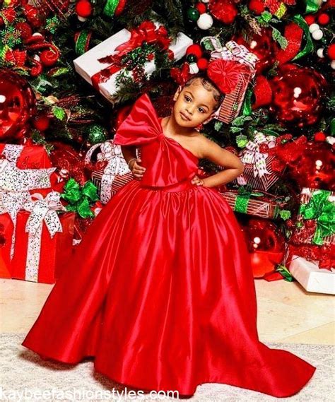 30 Latest Christmas Gown Styles for Little Girls in Nigeria - Kaybee ...