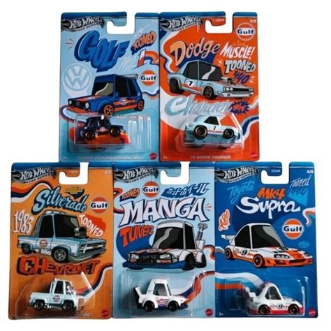 Hot Wheels Themed Automotive Tooned Gulf Set Of 5 GDG44 957L Shopee Philippines