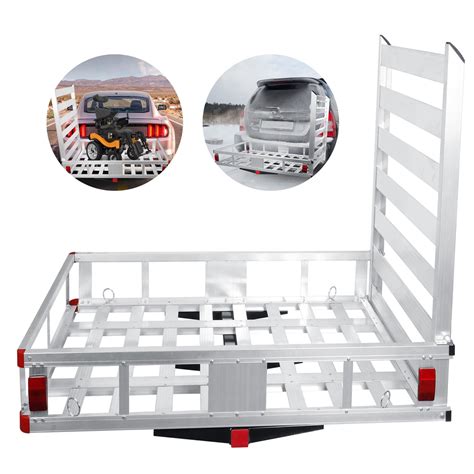 Aluminum Hitch Cargo Carrier Anodized Mobility Scooter Carrier Hitch