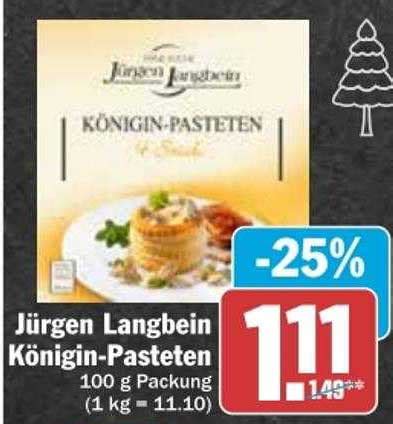 J Rgen Langbein K Nigin Pasteten Angebot Bei Dodenhof