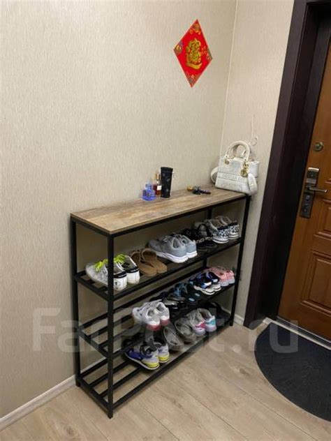 Полка для обуви в стиле лофт - Мебель во Владивостоке