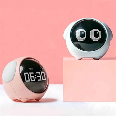 Creative Emoji Alarm Clock Intelligent Voice Control Price In Bangladesh