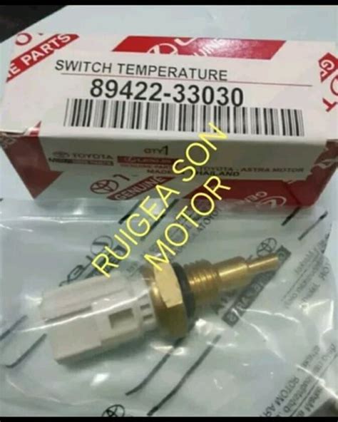 Jual SWITCH FAN SENSOR WATER TEMPERATUR TOYOTA NEW VIOS NEW CAMRY ALTIS