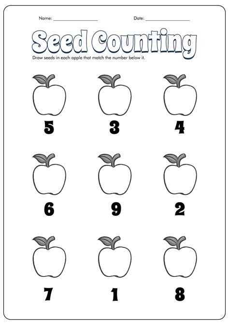 14 Apple Activity Worksheets Free Pdf At