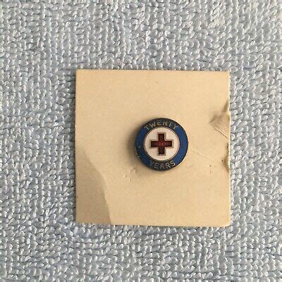 Years Red Cross Pinback Buttons Ebay