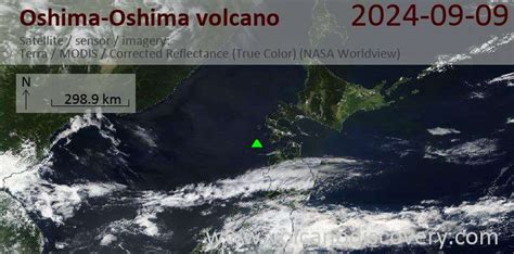 Latest Satellite Images of Oshima-Oshima Volcano | VolcanoDiscovery