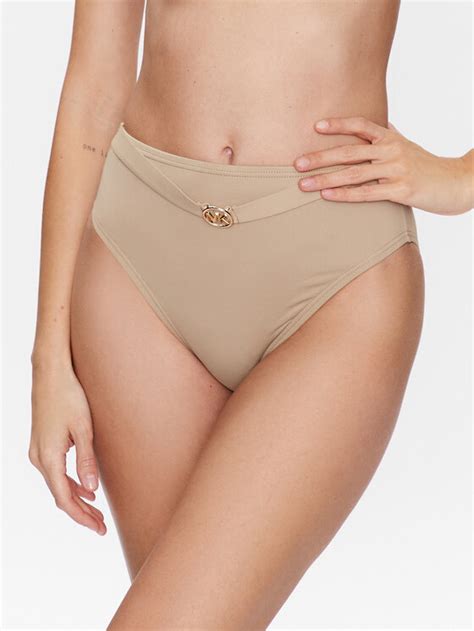 MICHAEL Michael Kors Bikini Unterteil Solids Belted MM2F586 Grün