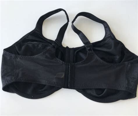 Bali 3562 Satin Tracings Minimizer Underwire Bra Black Size 42dd Ebay