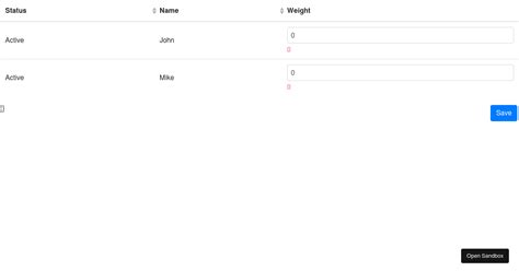 Vue Bootstrap Table B Table Forked Codesandbox