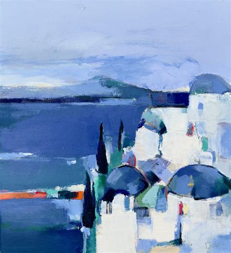 Санторини - картина на Пламен Бонев | Галерия Маестро