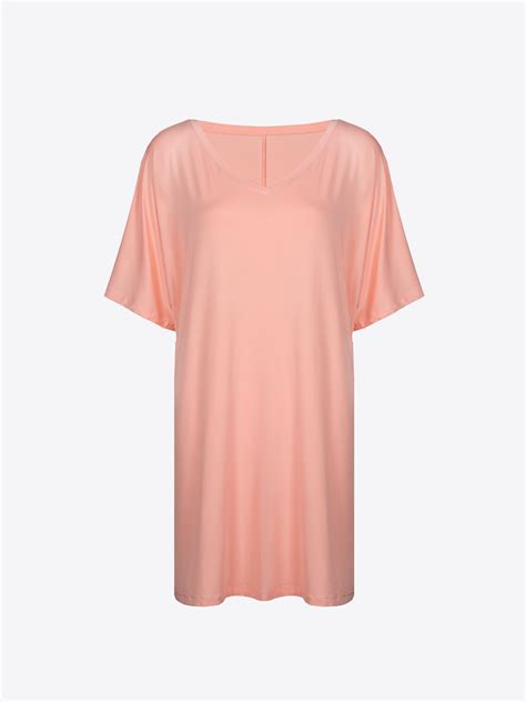 Lily Lyhyet Hihat Yöpaidat Salmon 18 97 CHANGE Lingerie