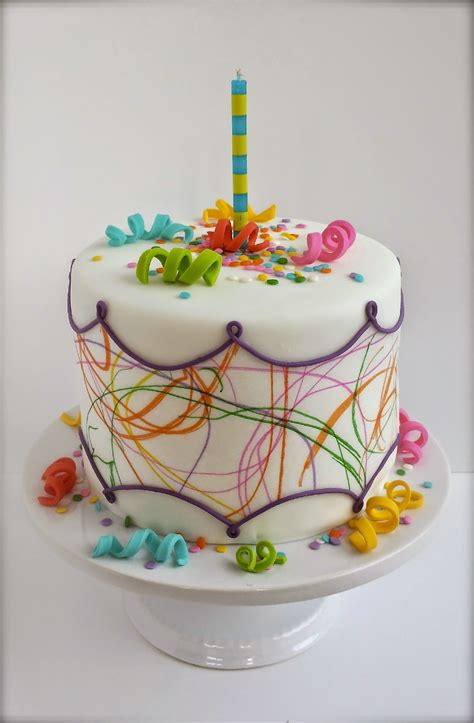 Cake Blog: Toddler Art Birthday Cake