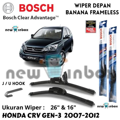 Jual Wiper Depan Mobil Honda Crv Gen Gen Frameless