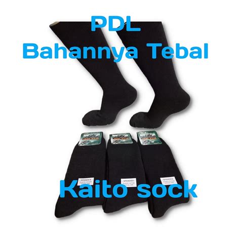 Jual Kaos Kaki Pdl Tebal Tni Kaos Kaki Panjang Shopee Indonesia