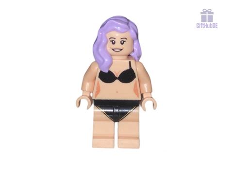 Naked Lego Minifigures With Breasts Printed On Lgo Parts Etsy